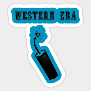 Western Era - Dynamite Stick Sticker